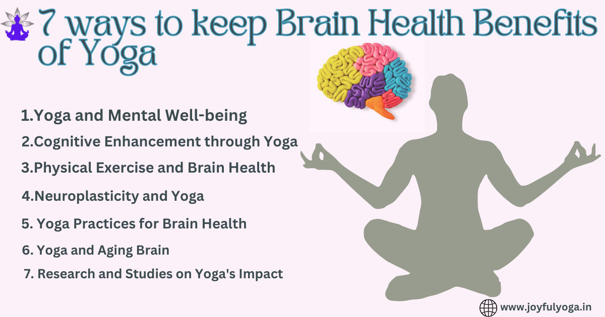 7 ways to keep Brain Health Benefits of Yoga